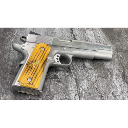 1911 Charred Bourbon Barrel Wood Grips