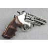 Rosewood CHECKERED Combat Revolver Grips for the Smith & Wesson K/L Frame Square Butt