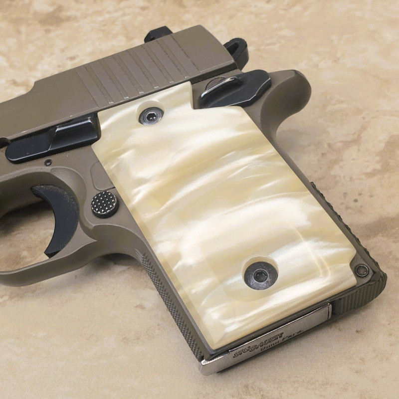 Sig Sauer P938 Kirinite® Antique Pearl Grips