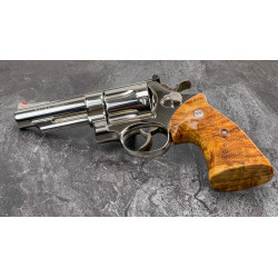 Olive Wood Heritage N Frame Square Butt S&W Grips