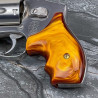 S&W J Frame Round Butt Kirinite® Root Beer Pearl Secret Service Grips