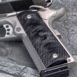 Black Pearl Kirinite® 1911 Reactiv MAXX™ Grips