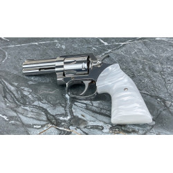 Python, Official Police, and 2021 Anaconda Kirinite® White Pearl Classic Grips