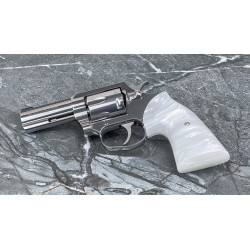 Python, Official Police, and 2021 Anaconda Kirinite® White Pearl Classic Grips
