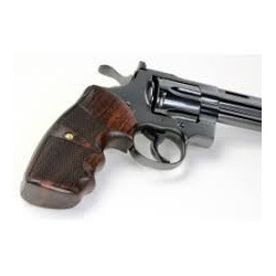 Colt Python Finger Position Rosewood Grips Smooth