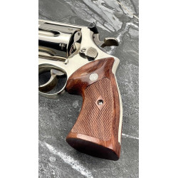 S&W K/L Frame Round Butt Rosewood Heritage Grips