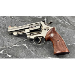 S&W K/L Frame Round Butt Rosewood Heritage Grips
