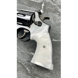 S&W N Frame Square Butt Kirinite® White Pearl Heritage Grips