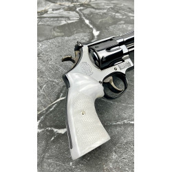 S&W N Frame Square Butt Kirinite® White Pearl Heritage Grips