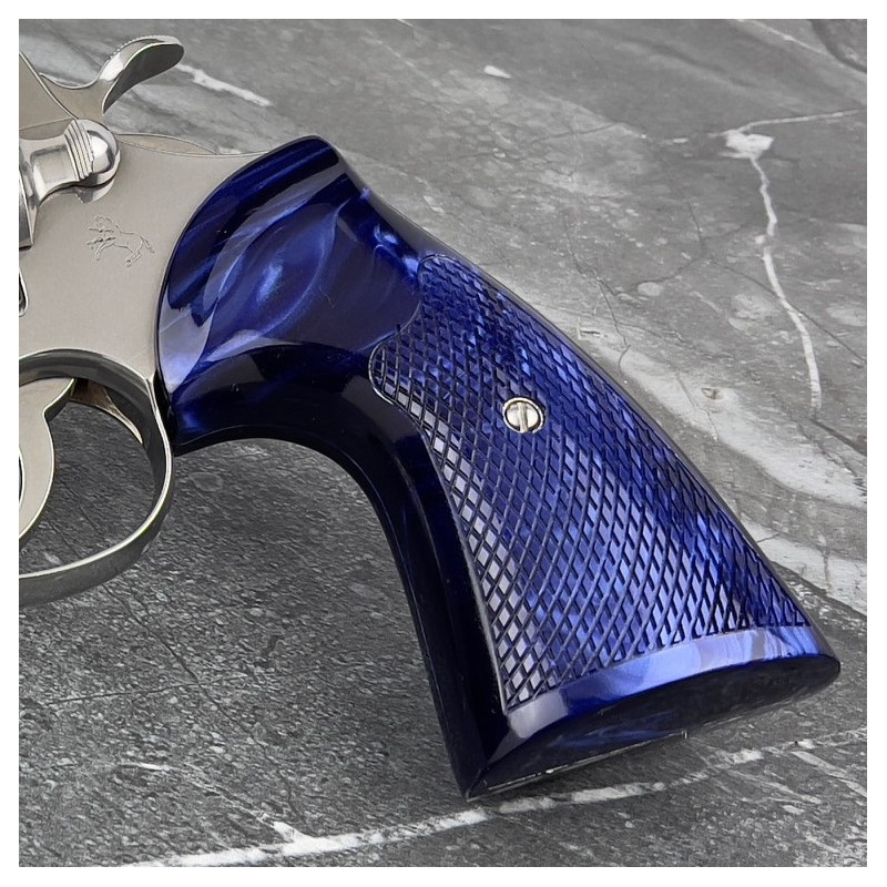 Python Blue Pearl Kirinite® Combat Grips Python Blue Pearl Kirinite® Combat Grips