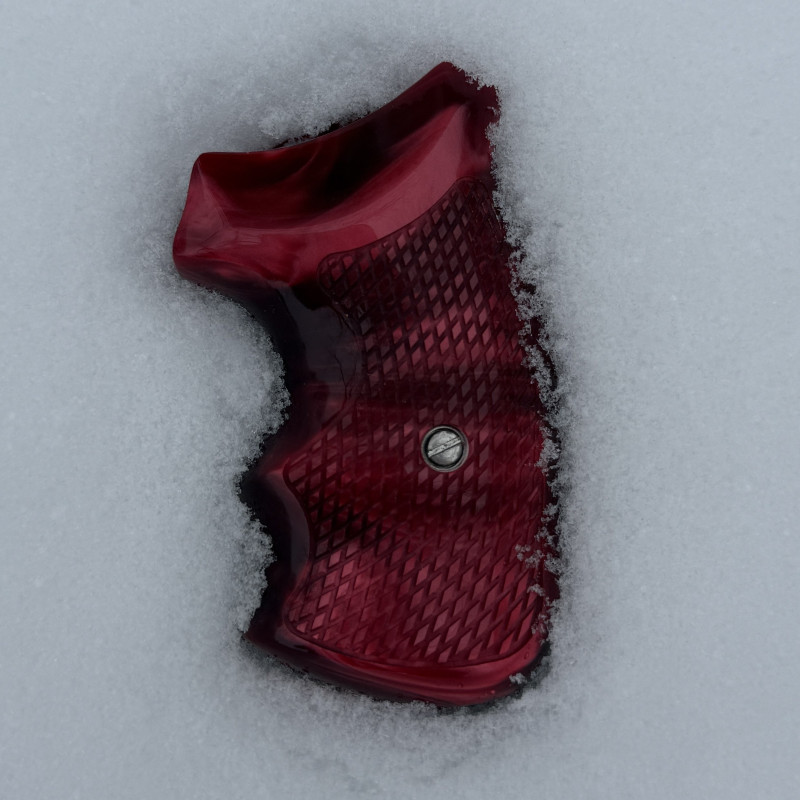 2019 King Cobra Kirinite® Red Pearl Secret Service Grips