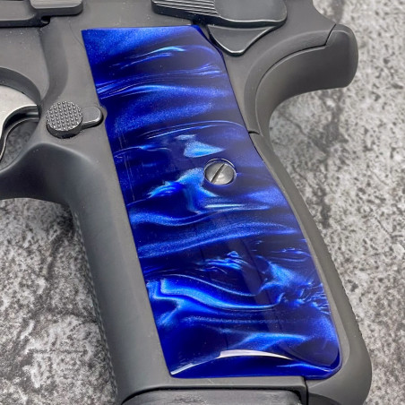 FN Hi Power Kirinite® Blue Pearl Grips