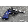 S&W K/L Square Butt Blue Pearl Kirinite® Heritage Grips