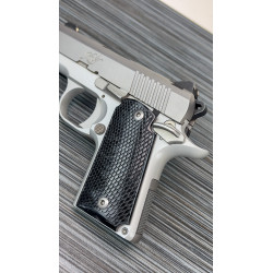 Kimber Micro .380 Kirinite® Black Pearl Reactiv Checkered Grips